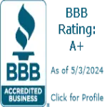 BBB Rating A+ logo