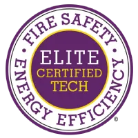 Elite certified tech badge.