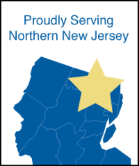 NJ map badge.